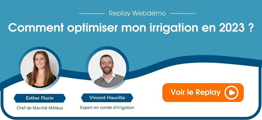optimisation irrigation agricole replay webdemo sonde