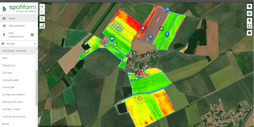 Surveillez vos parcelles sans vous déplacez